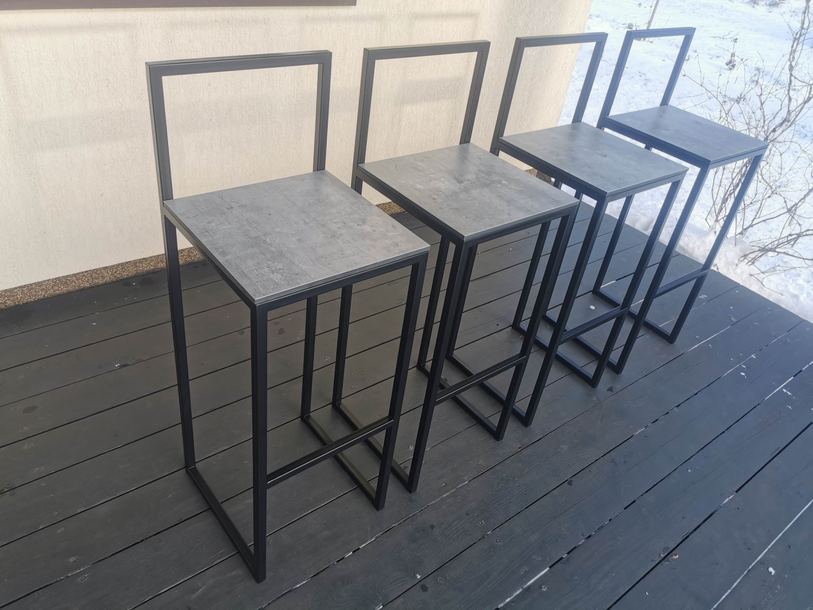 Metalinė baro kėdė Malaga